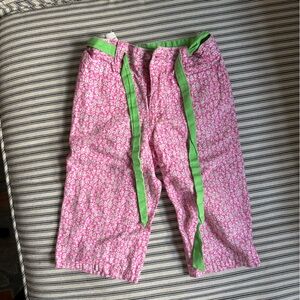 Lilly Pulitzer Pink and Green Pants